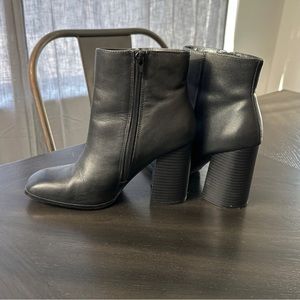 All black womens boots